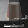 1-Flammig LED-Tischleuchte Tyli Aluminium Braun 2