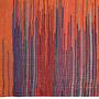 Kilim Gashgai Teppich Blau Orange 1