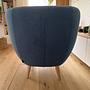 Anne Armchair Olena Midnight Blue 3
