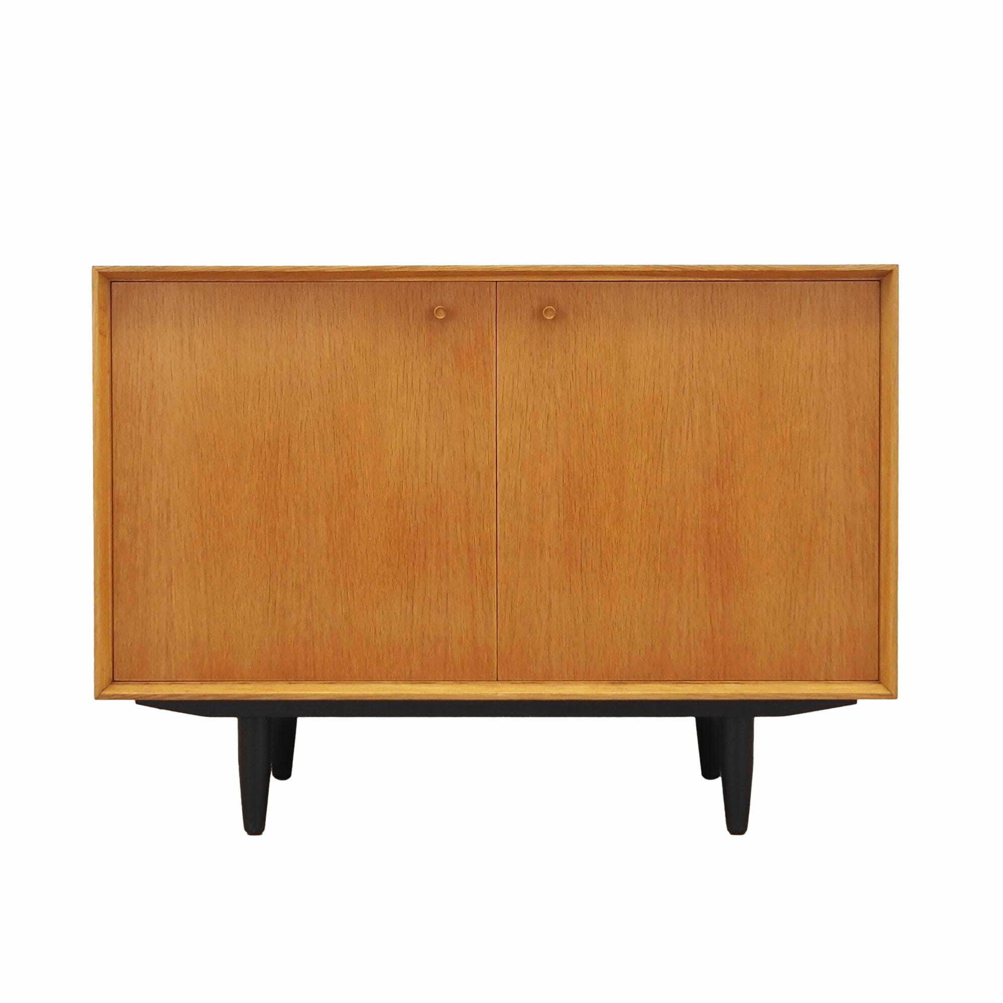 Vintage cabinet wood beige 1970s 0