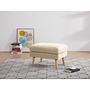 Polsterhocker Limeri Filz Beige 2