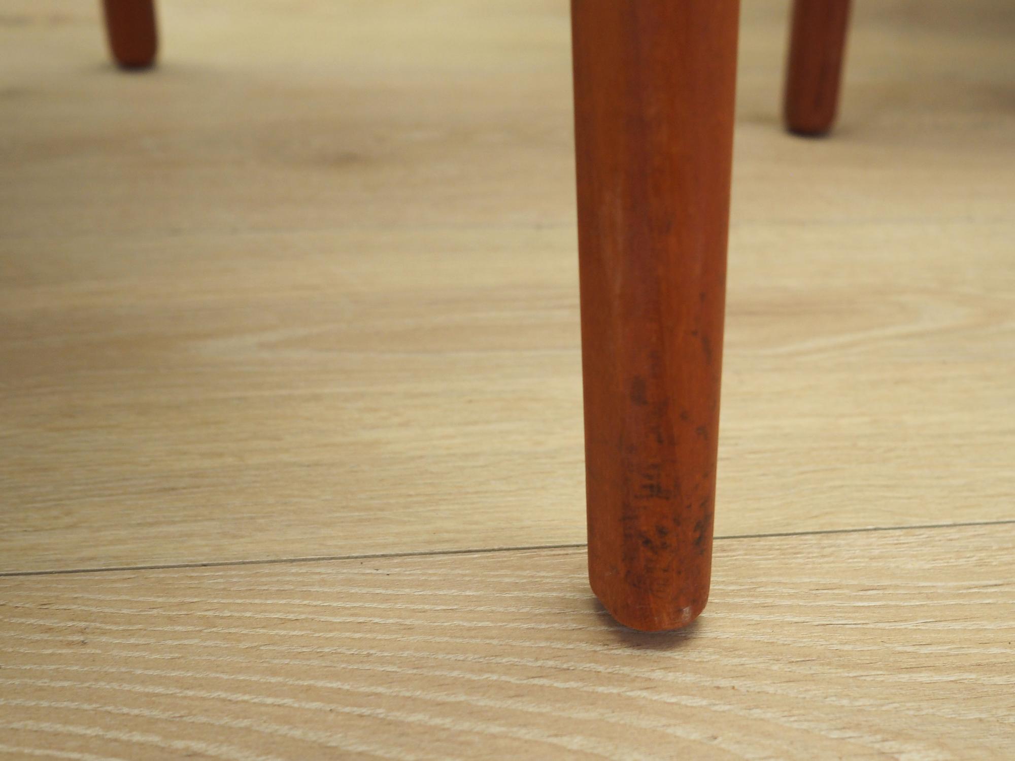 6x Dining chairs teak 1960s 10