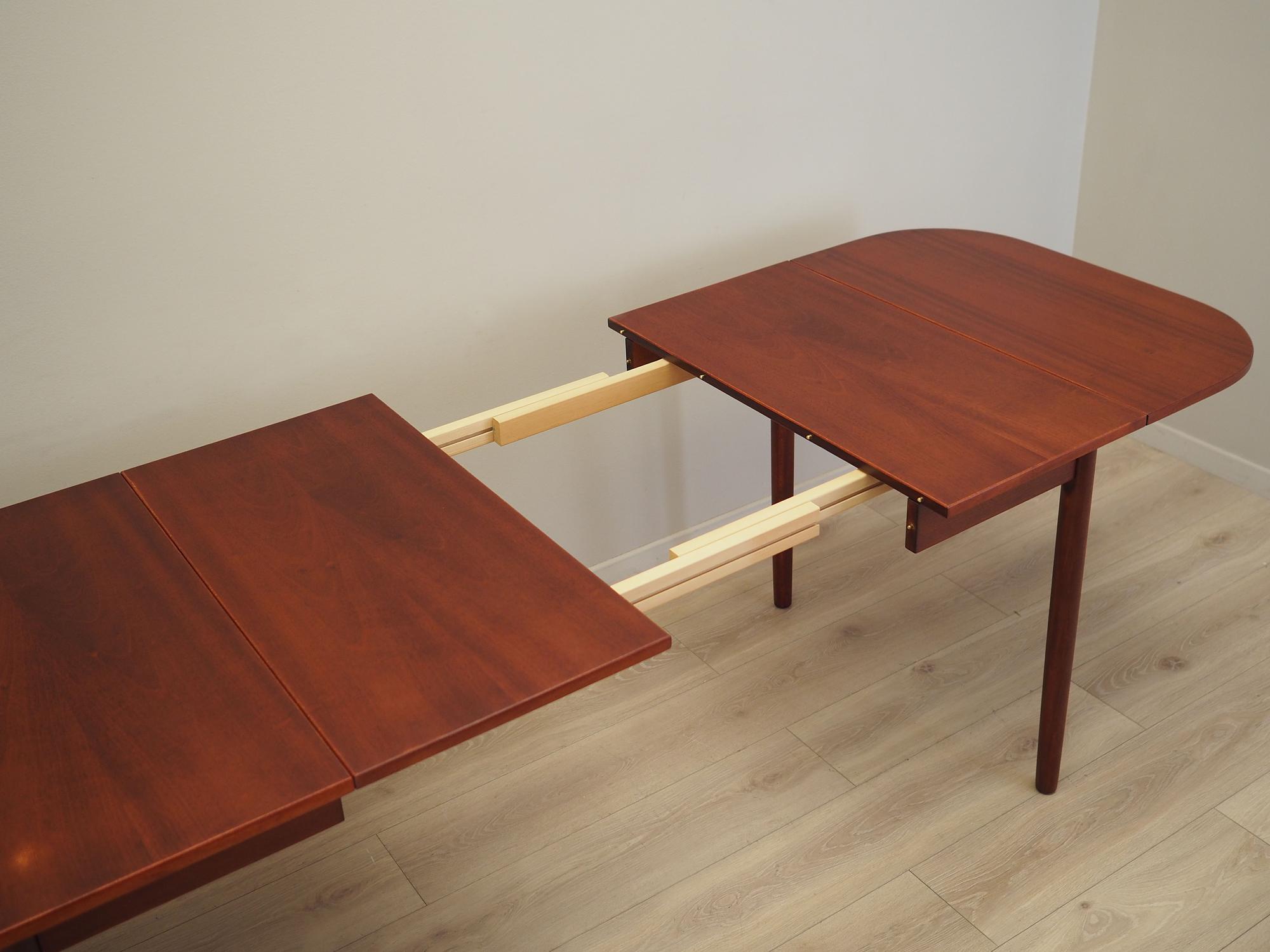 Mahagoni Tisch 1970er Jahre 11