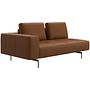 Amsterdam Sofa 2,5-Sitzer Nordic Grain Leder Karamell 2