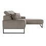 Georgia Sofa Récamiere Rechts Taupe 4