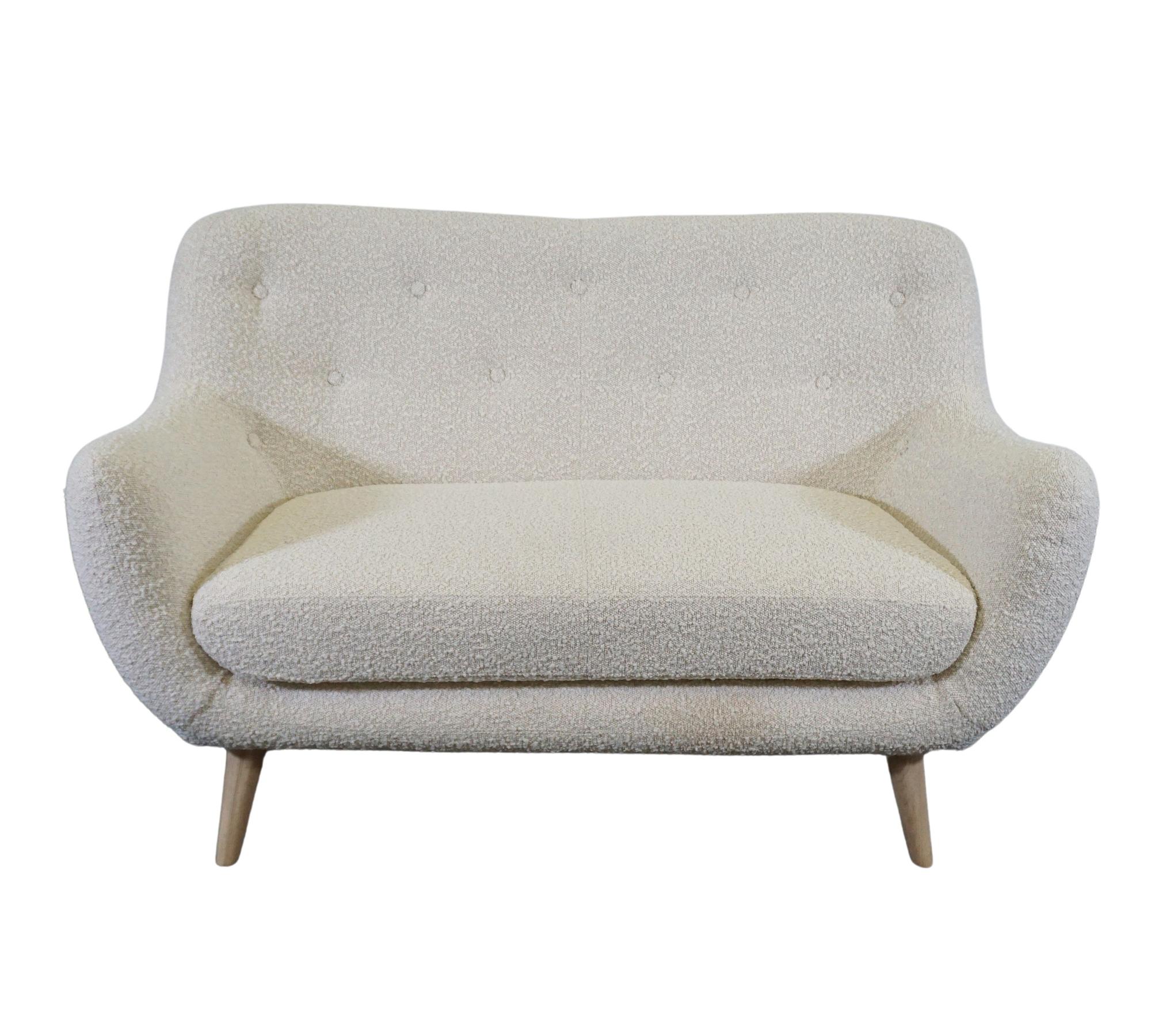 Herman 2-Sitzer Sofa Maya Cream 6