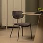 2x Link Dining chair Dark brown 1
