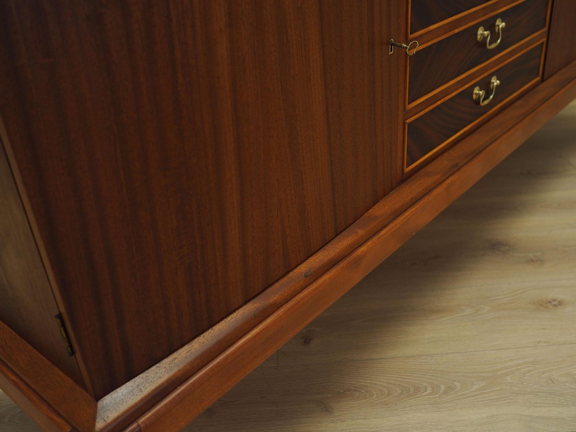 Sideboard Mahagoni Braun 1970er Jahre 11