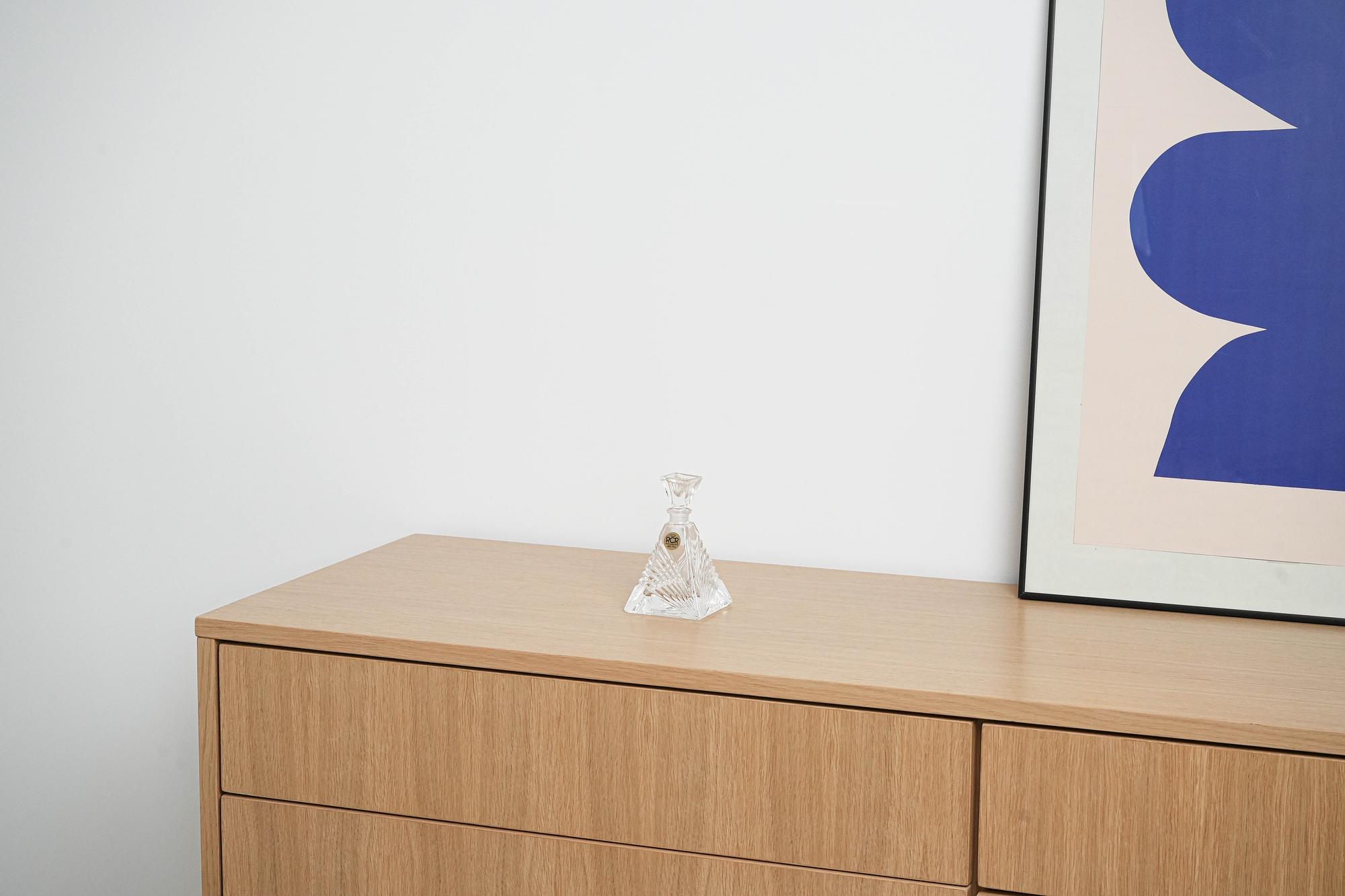 Glass carafe Transparent 1970s 1