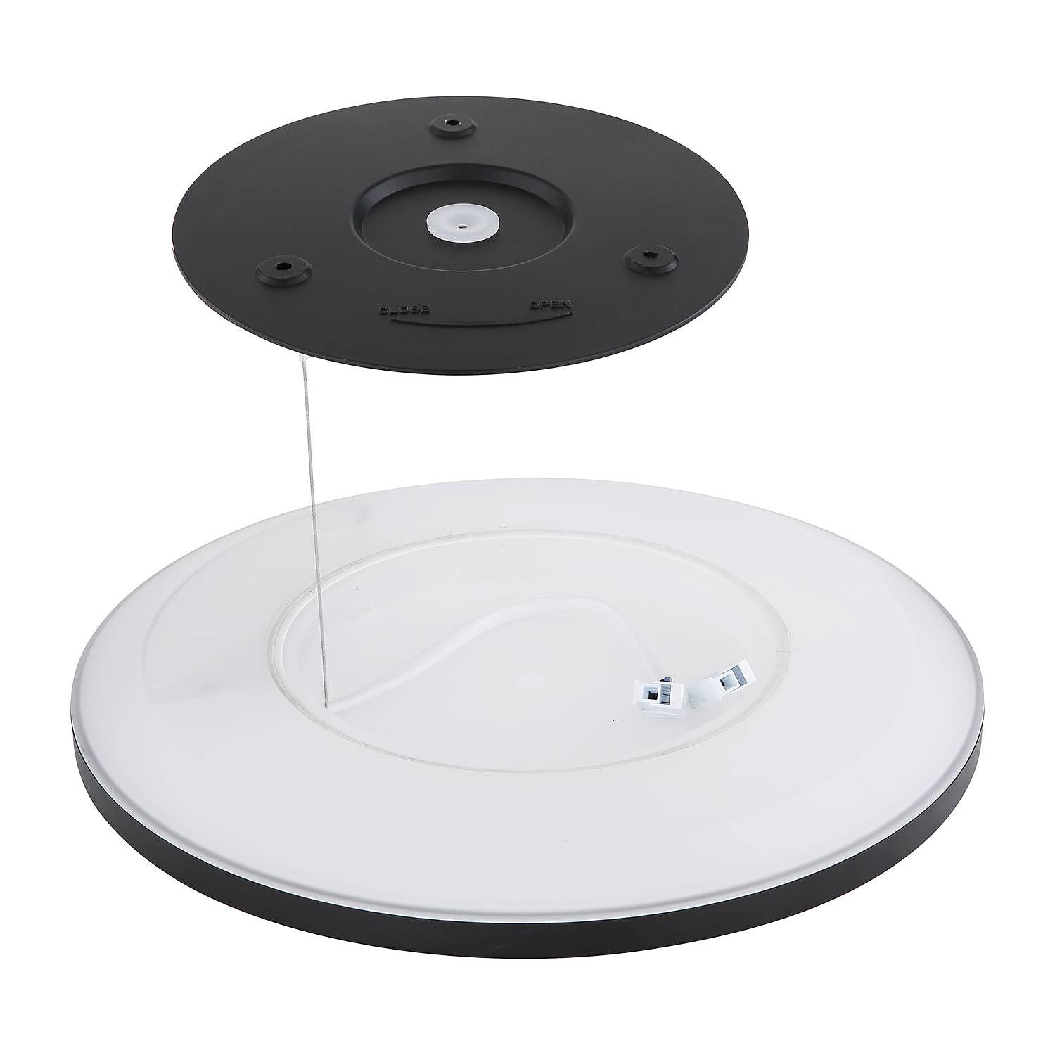 LED-Deckenleuchte Sapana I Schwarz 1