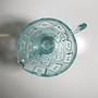 Vintage Art Deco Karaffe Pressglas 1930er Jahre 5