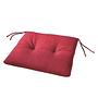 Seat cushion Florencia blended fabric Red 0