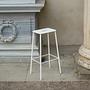 Adam Mono Garden Stool White 0