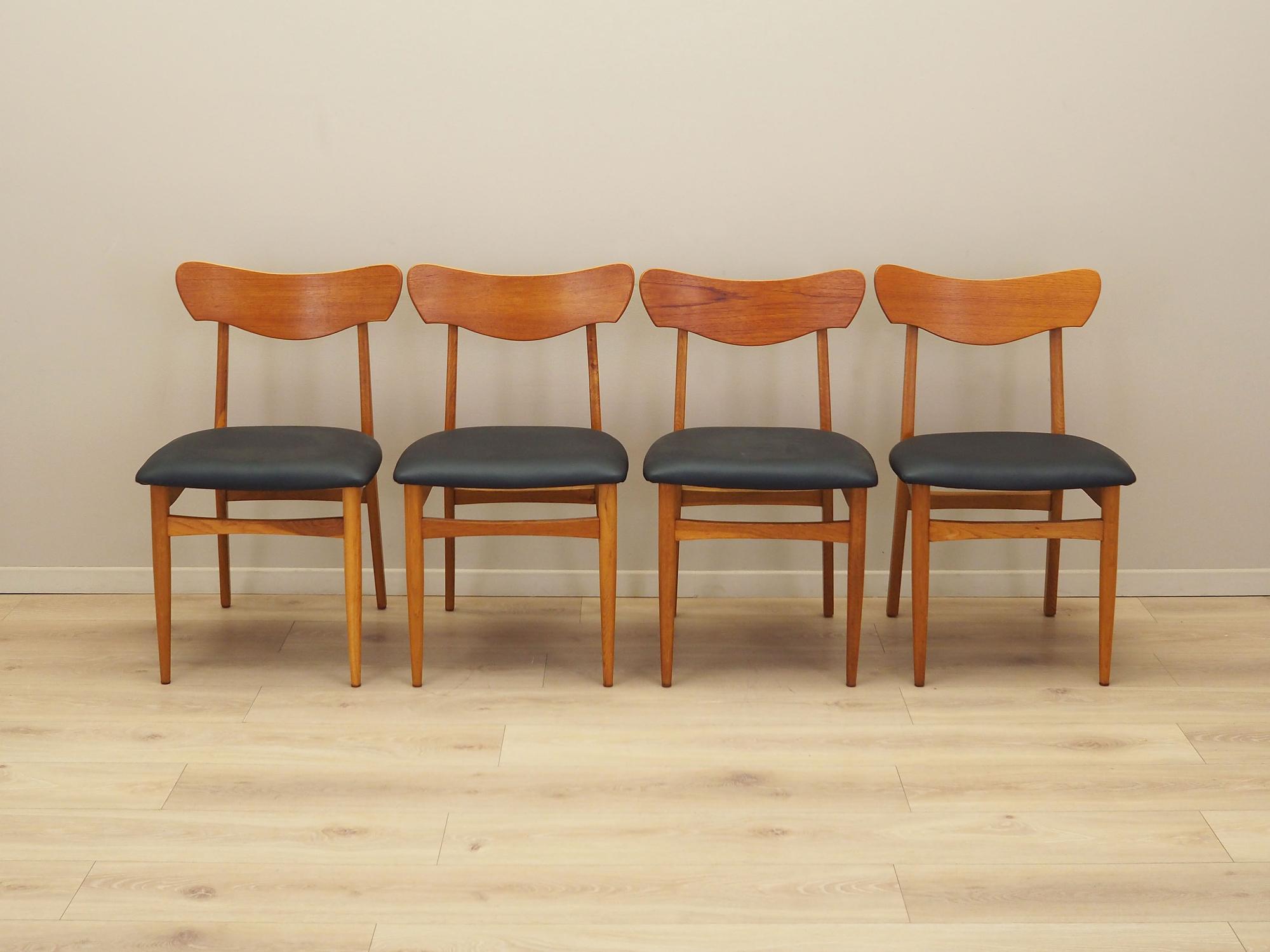 4x Dining chair 1970s 1