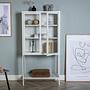 Misha Cabinet with Shelf White 3