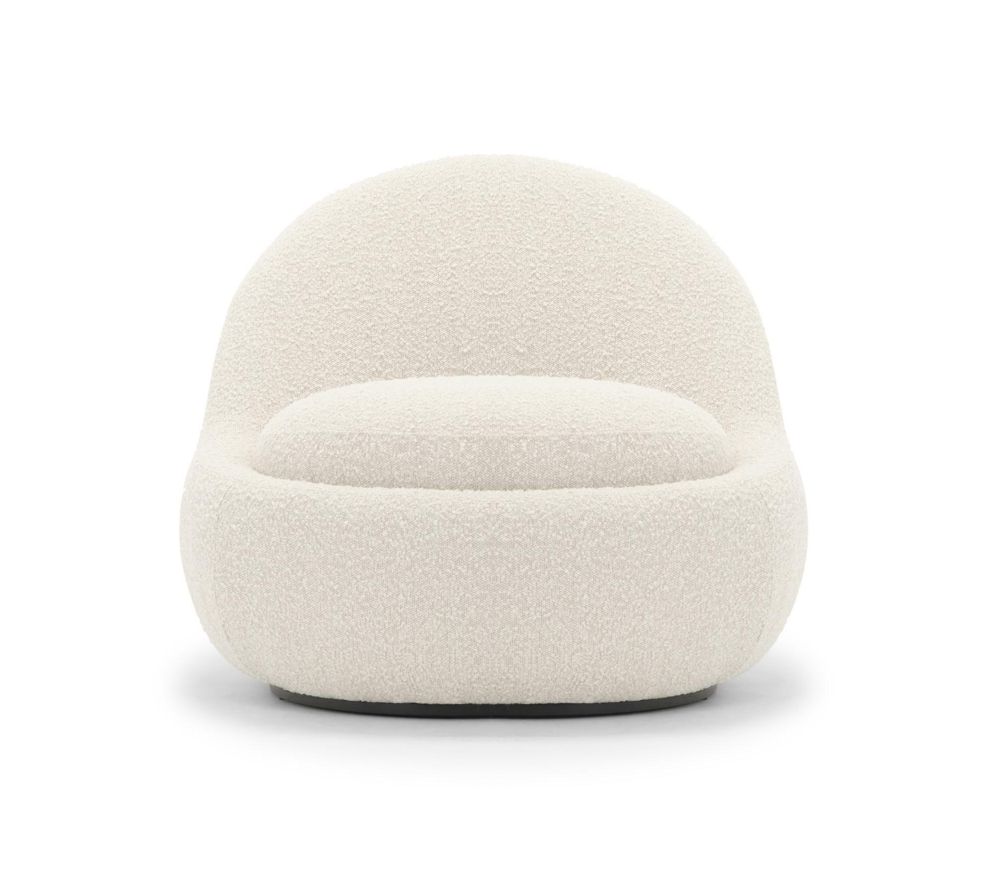 Babette Swivel Chair Maya Cream 1