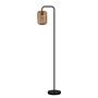 Floor lamp 1-bulb Husley cast iron / paper natural 4