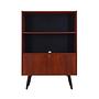 Teak-Bücherregal Braun 1960er Jahre 0