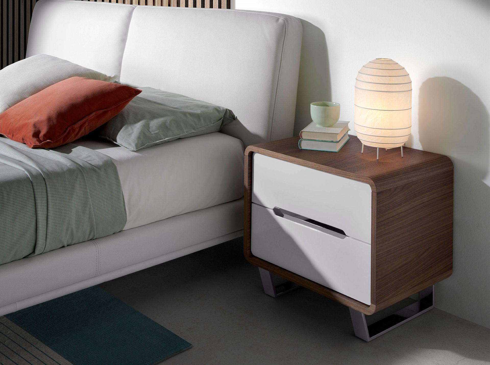 Nightstand 7107 Brown White 0