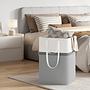 Laundry basket Abumi set of 2 Light grey 2