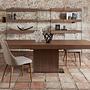 Extendable Dining Table Brown 3