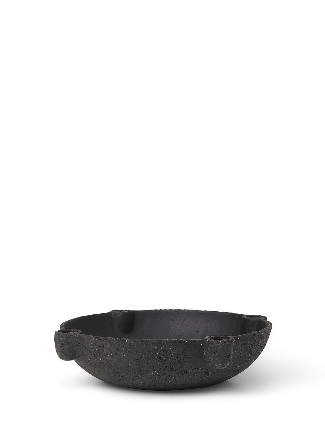 Bowl Kerzenständer Keramik Grau 0