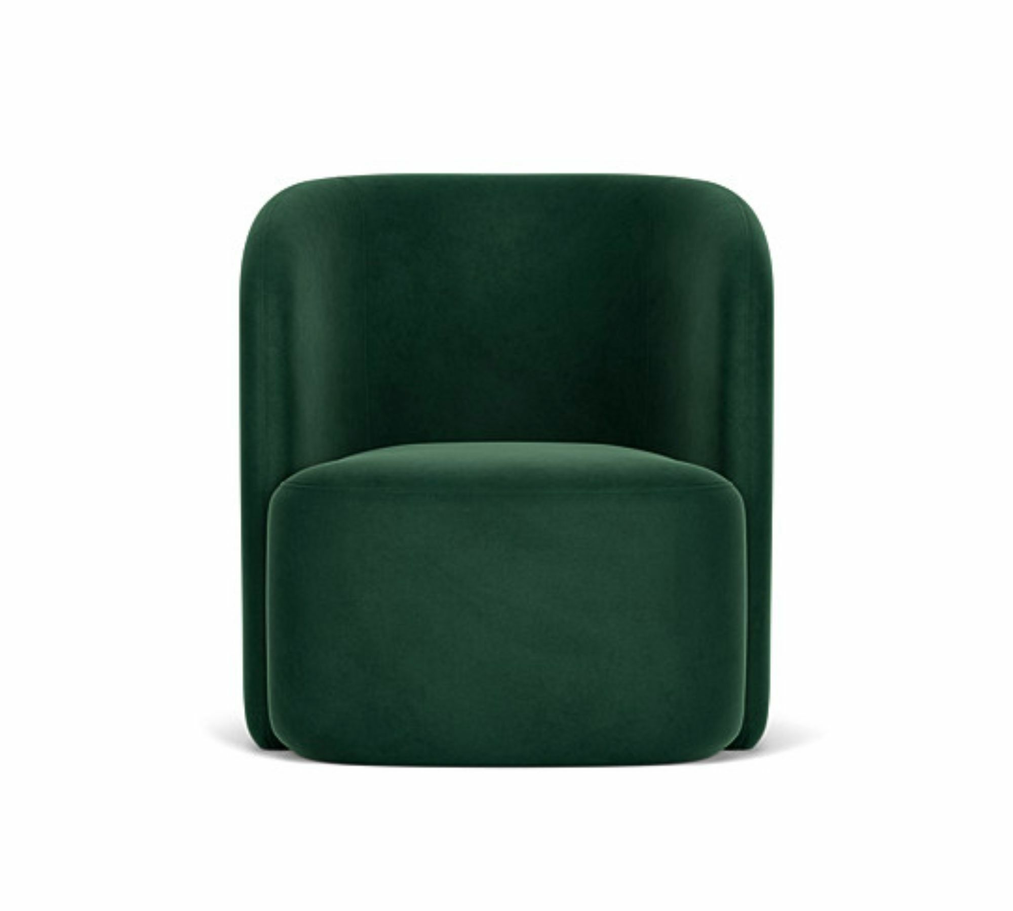 Blair Dreh-Sessel Velour Lux Dark Green 1