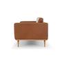 Johan 3-seater sofa leather cognac 2