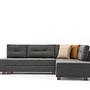 Manama Corner Sofa Bed Right - Anthracite 6