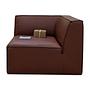 Dane 1-Sitzer Eckmodul Rechts Soffy Cognac 8