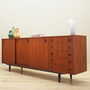 Vintage Sideboard Teakholz Braun 1960er Jahre 3