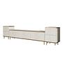 Imaj TV-Schrank Holz Travertine Gold 0