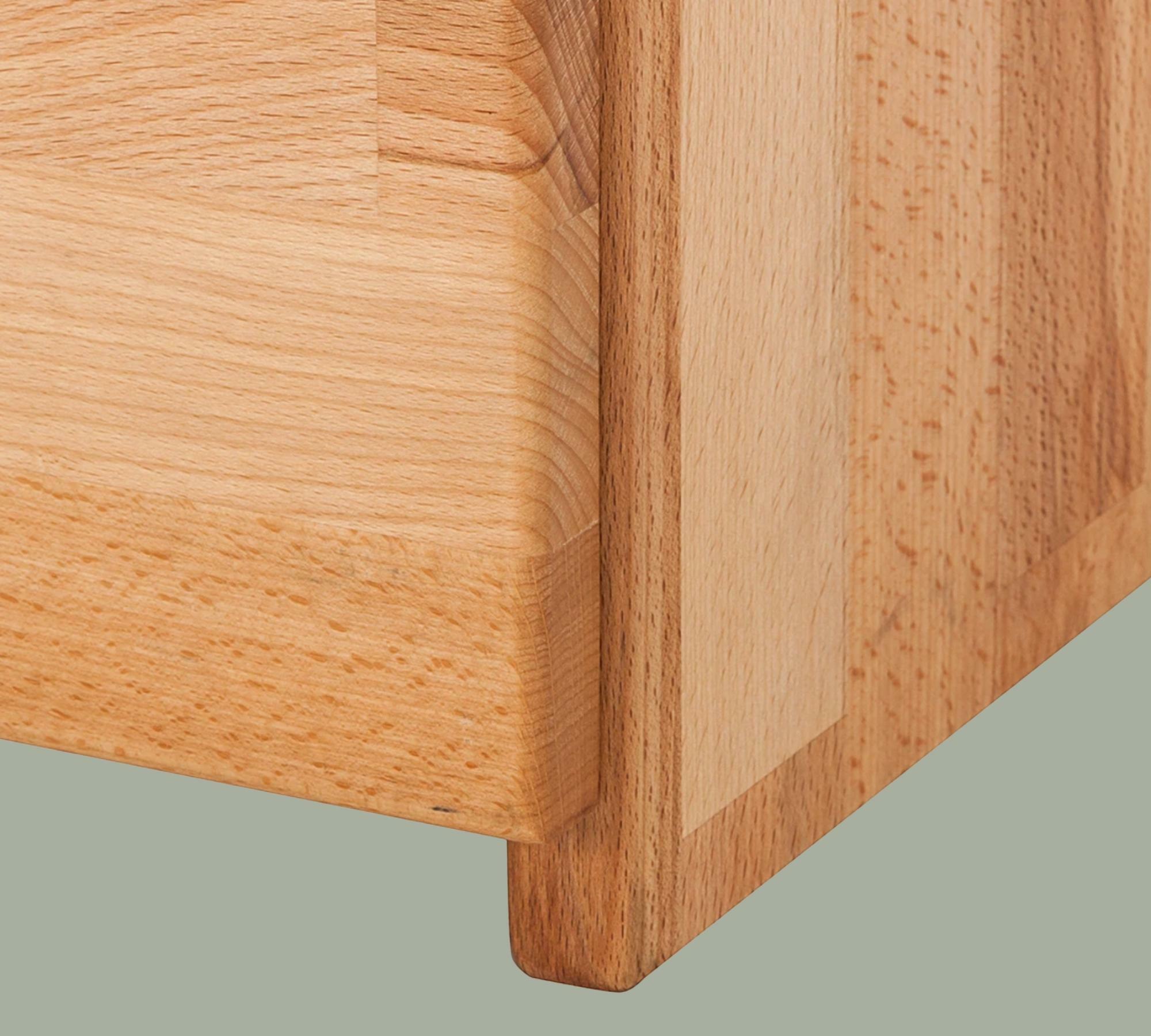 Nachtkommode Massivholz geölt 5