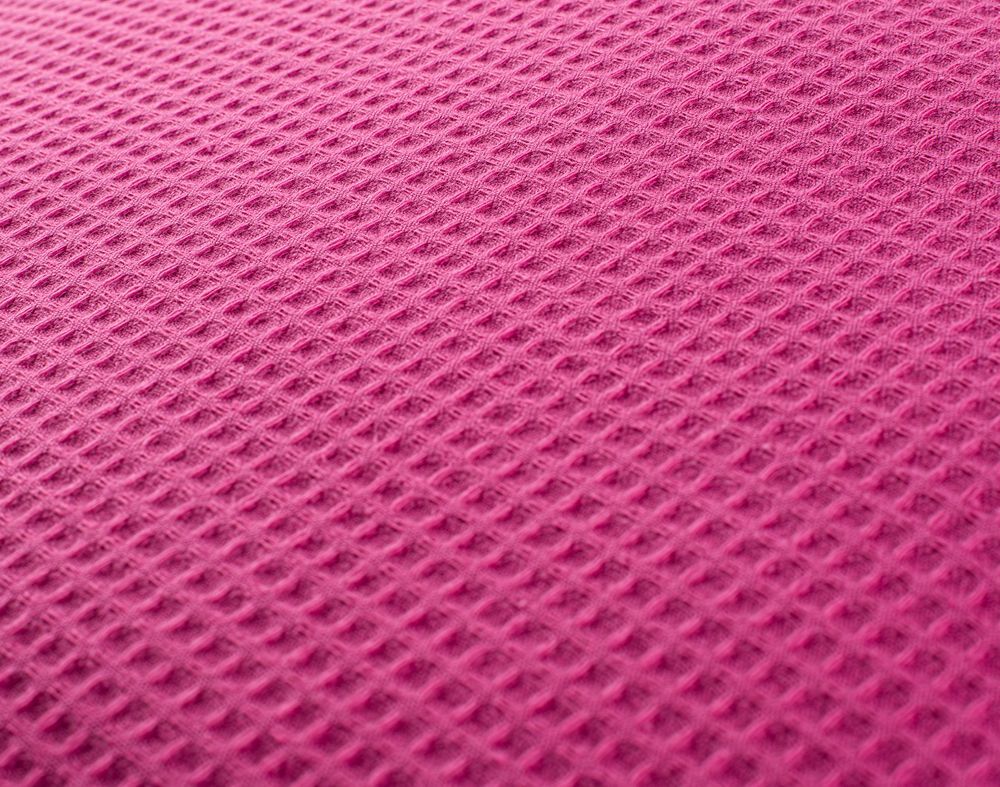 Kissenhülle aus Waffelpiqué 100% Baumwolle Pink 1