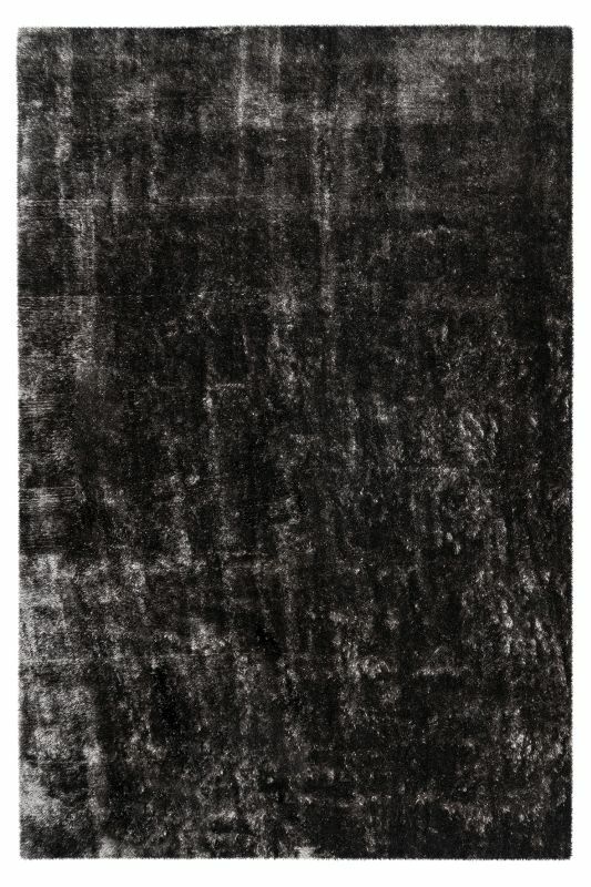 Glossy Teppich Grau 160 x 230 cm 0