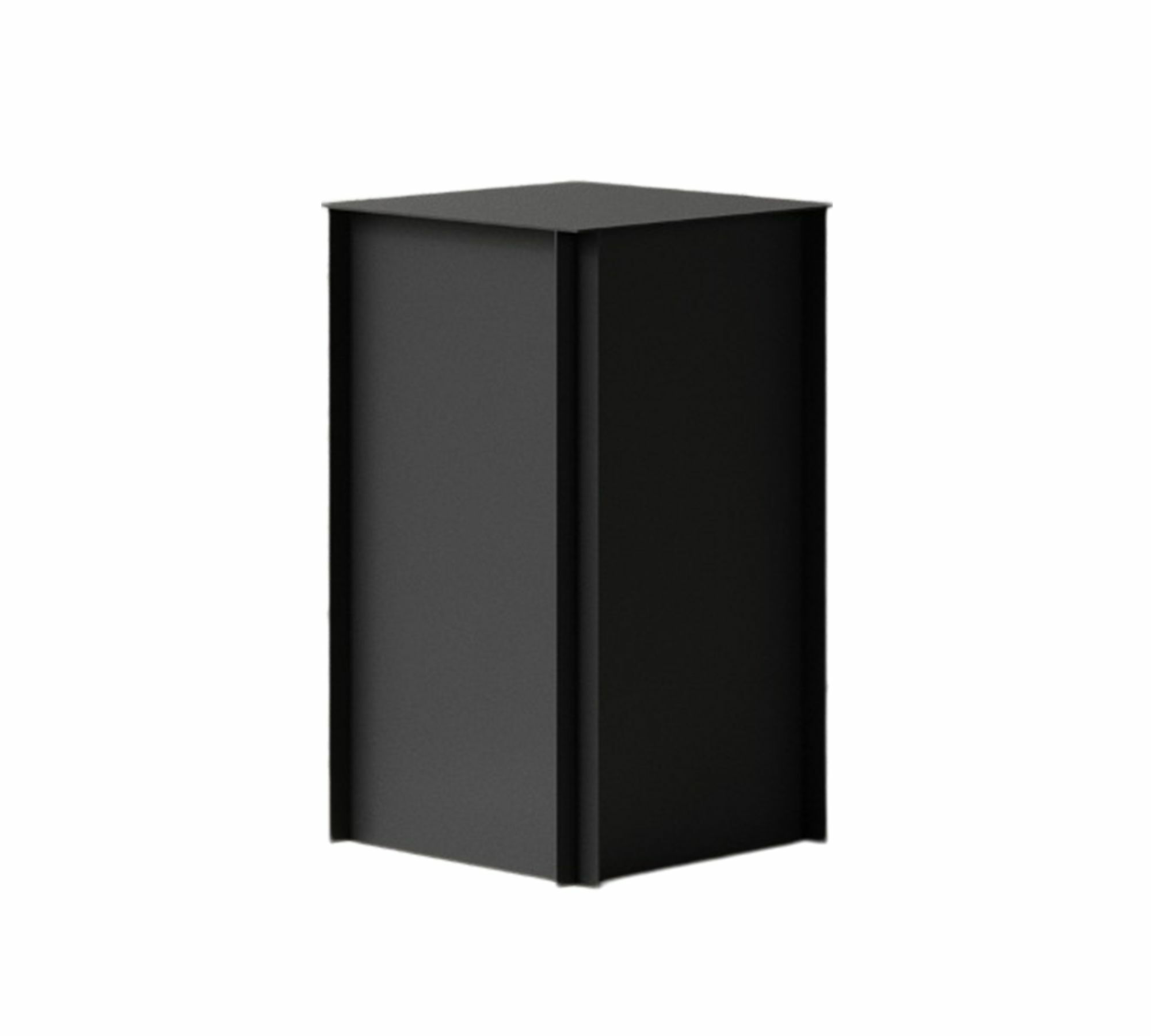 Pedestal 45 Beistelltisch Metall Schwarz 1