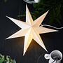 Hanging Star Lively Paper White 45 x 14 cm 0
