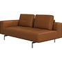 Amsterdam Sofa 2,5-Sitzer Nordic Grain Leder Karamell 1