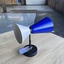 Alphabeta Wandlampe Stahl Blau Grau 2