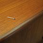 Highboard Holz Braun 1960er Jahre 10