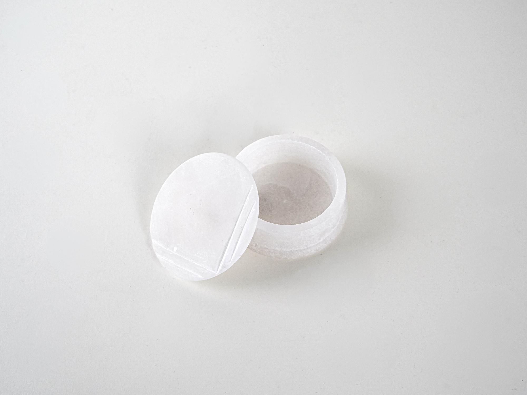 Box White Stoneware 1970s 5