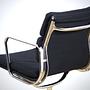 Vitra Eames EA208 Soft Pad Chair Cozy Black 5