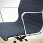 EA 119 Aluminium Chair Hopsack Schwarz 5