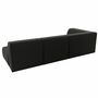 Pyllow Sofa 3-Sitzer Feingewebe Anthrazit 3