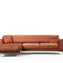 Image Ecksofa Links Braun 0