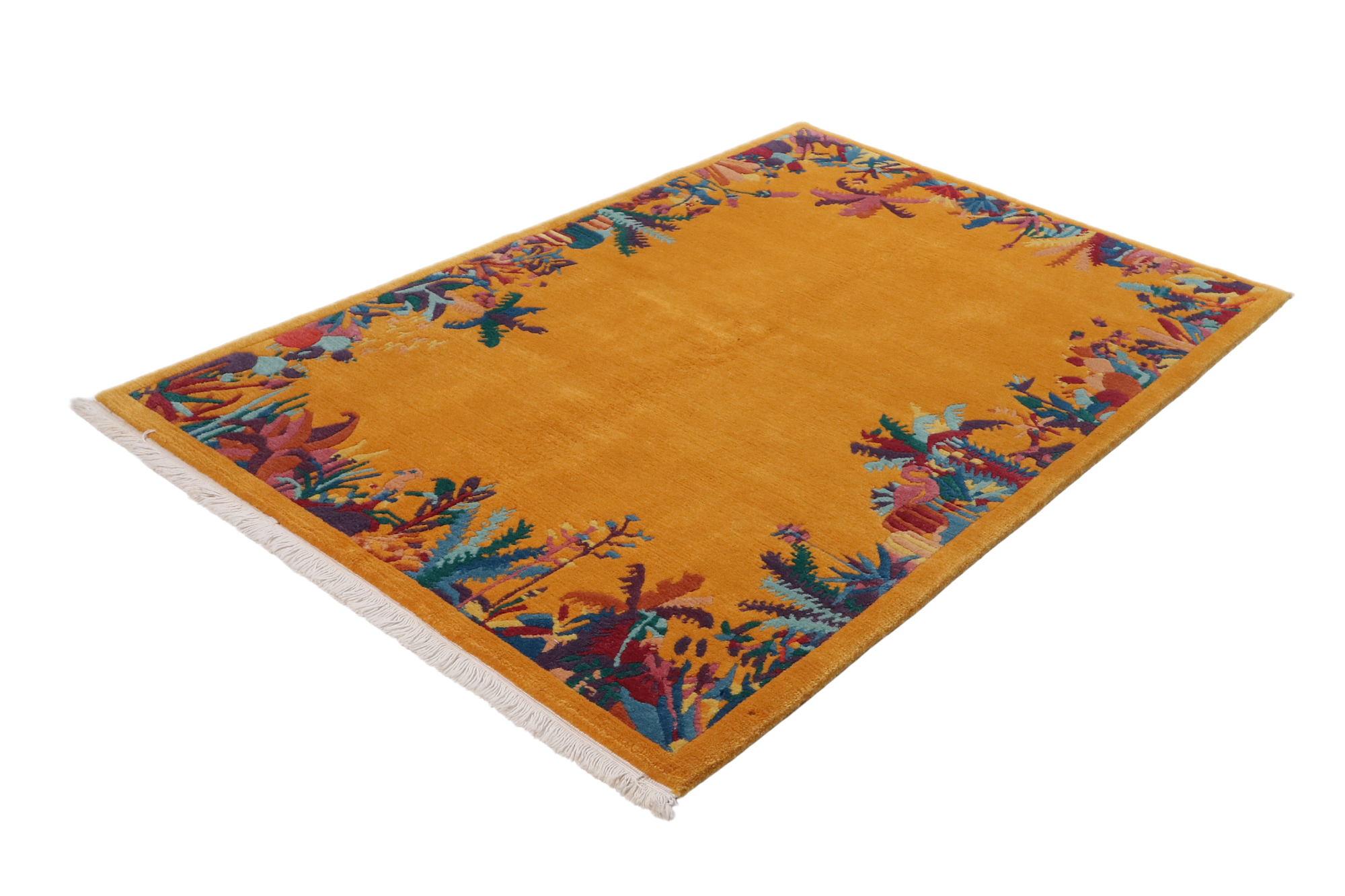 Nepal Sita Lana Arancione 9