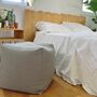 Pantel Pouf Polyester Grau 0