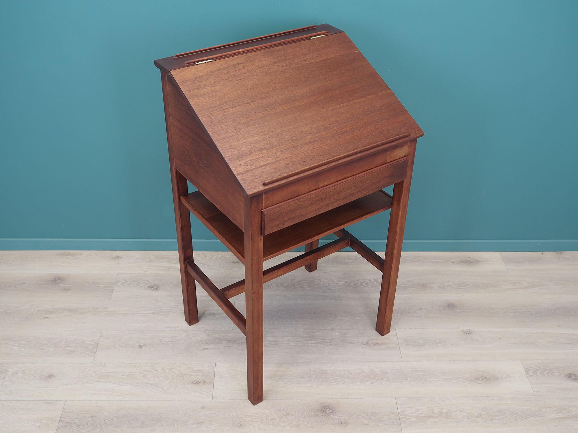 Mahogany Secretary 1960s 6