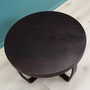 Vintage Beistelltisch Holz Braun 1960er Jahre 4