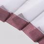 Gardine Thila Webstoff Rostbraun 3